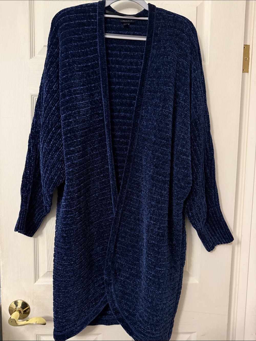 Torrid Open Front Drop Shoulder Chenille Cocoon Cardigan Sweater Sz 3, 3X, 26